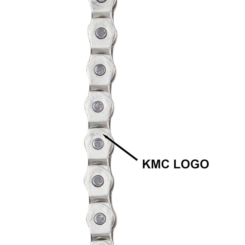 WEEROCK KMC BMX Single Speed Bike Chain 1 Speed Half Link High Strength Bicycle Chains 1/2" x 1/8" x 100 Links - Image 4